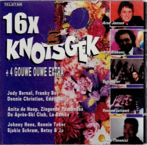 cd   -   16 X Knotsgek + 4 Gouwe Ouwe Extra, Cd's en Dvd's, Cd's | Overige Cd's, Ophalen of Verzenden