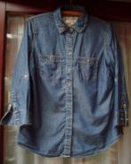 Jeanshemd van C&A maat 38, Kleding | Dames, Blouses en Tunieken, Maat 38/40 (M), Blauw, Ophalen of Verzenden, Gedragen