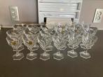 18 glazen Christal d’Arques, Huis en Inrichting, Ophalen, Zo goed als nieuw