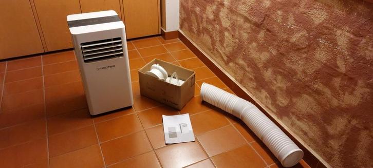 Mobiel Airco Trotec, Elektronische apparatuur, Airco's, Zo goed als nieuw, Mobiele airco, 60 tot 100 m³, 3 snelheden of meer, Koelen en Ontvochtigen