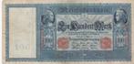 100 Mark Allemagne - Mercure et Cérès- (1910) -Chiffres roug, Enlèvement ou Envoi, Allemagne, Billets en vrac