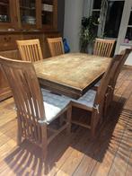 Tafel, Huis en Inrichting, Tafels | Eettafels, Ophalen, Gebruikt, 100 tot 150 cm, 50 tot 100 cm