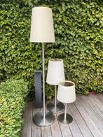 Set van 3 buitenlampen merk Gacoli, Tuin en Terras, Buitenverlichting, Ophalen, Gebruikt, Batterij, Led