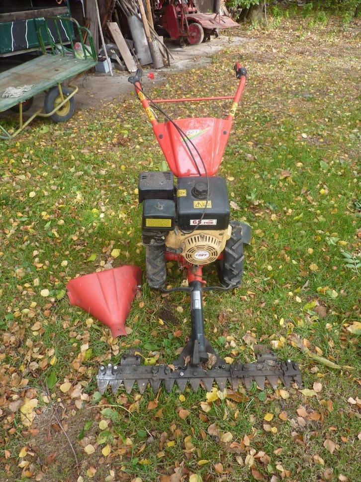 Fort grasmaaier voor hoog gras, Tuin en Terras, Grasmaaiers, Gebruikt, Benzine-grasmaaier, Balkmaaier, Ophalen