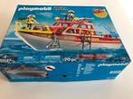 PLAYMOBIL Brandweerboot - 70147, Ophalen of Verzenden, Zo goed als nieuw, Complete set
