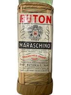 Bouteille Buton Maraschino 0,7 Italie Liqueur, Collections, Vins, Autres types, Italie, Utilisé, Enlèvement ou Envoi