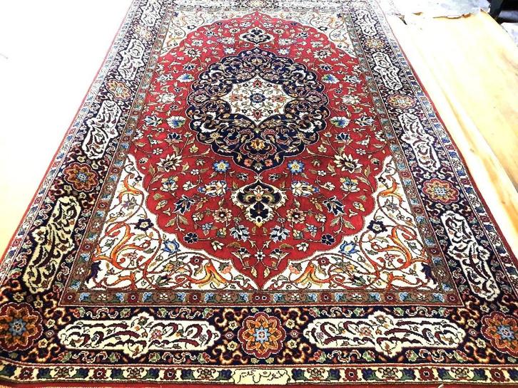 Prachtige handgeknoopt Perzische tapijt (Tabriz) 300 x 200cm, Huis en Inrichting, Stoffering | Tapijten en Vloerkleden, Zo goed als nieuw