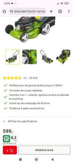 Tondeuse essence, Enlèvement