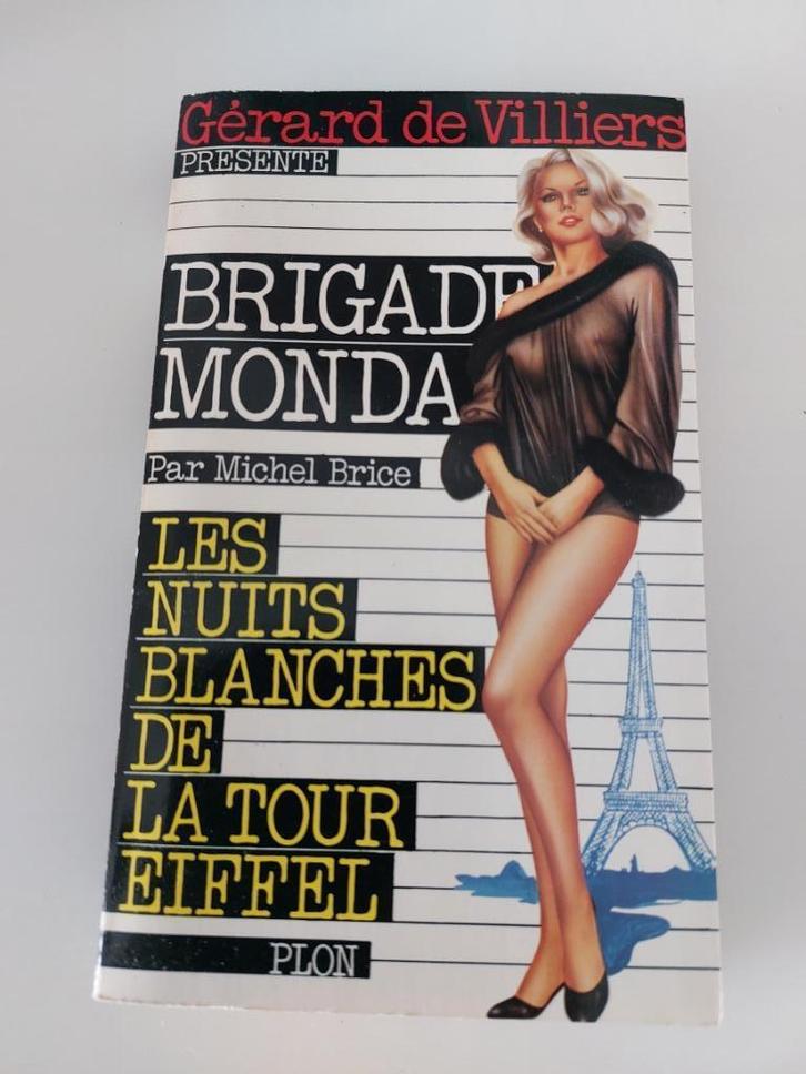 De witte nachten van de Eiffeltoren, Gérard de Villiers, Boeken, Detectives, Gelezen, Ophalen of Verzenden