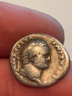 Zilveren Denari Keizer Vespasianus, Ophalen, Italië, Losse munt, Zilver