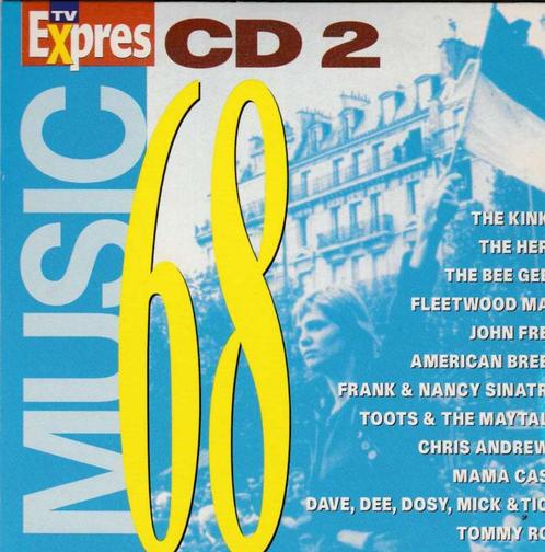 CD Music 68 cd 2 - TV Expres, Cd's en Dvd's, Cd's | Verzamelalbums, Zo goed als nieuw, Pop, Ophalen