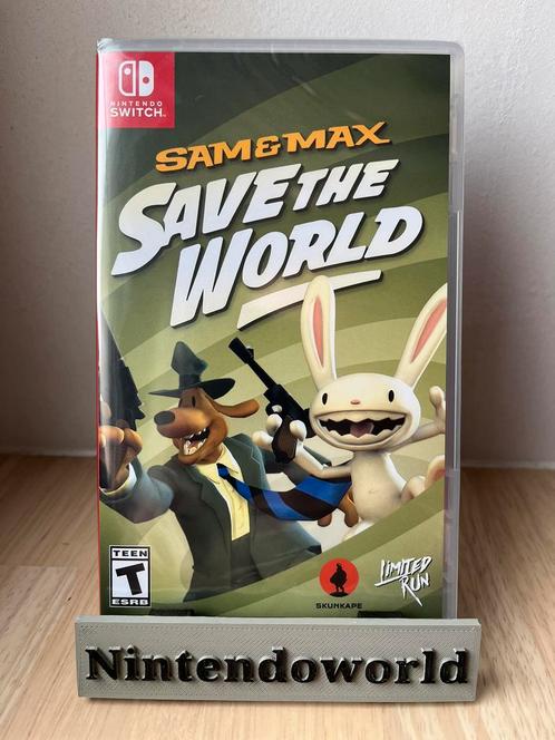 Sam & Max - Save The World (Nintendo Switch), Games en Spelcomputers, Games | Nintendo Switch, Nieuw, Ophalen of Verzenden