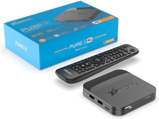 Xsarius Pure 3 4K, Audio, Tv en Foto, Mediaspelers, HDMI, USB 2.0, Ophalen