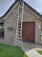 alu ladder, Doe-het-zelf en Bouw, Ladder, Gebruikt, Ophalen of Verzenden, 4 meter of meer