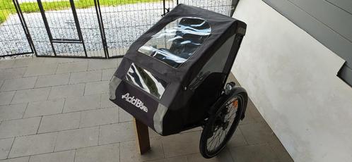 Addbike + dog kit, Fietsen en Brommers, Fietsaccessoires | Aanhangwagens en Karren, Gebruikt, Hondenkar, 20 tot 40 kg, Ophalen