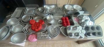 Groot lot bakvormen - Wilton / PME / Fat Daddio's -  85 vorm beschikbaar voor biedingen