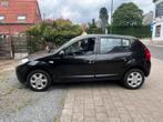 Dacia sandero 1.2 benzine 102000 km 09/2012 airco, Euro 5, 4 cilinders, Zwart, Bedrijf