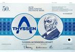 THYSSEN 1986, Ophalen of Verzenden, 1970 tot heden, Aandeel