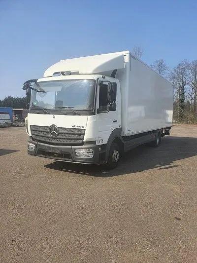 Mercedes-Benz Atego 1221 1221L, Autos, Camions, Particulier, Achat, Mercedes-Benz, Diesel, Euro 6, Automatique, Blanc, TVA déductible
