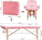 Professionele opvouwbare massagetafel | GRATIS LEVERING, Neuf, -, -, YOUNIKE