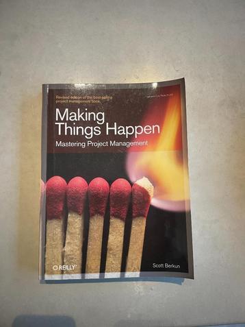 Making Things Happen - Mastering Project Management beschikbaar voor biedingen