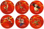 Kung Fu Panda Tagtoos Ecusson Kinder Delice Mexico 2008, Collections, Enlèvement ou Envoi, Neuf, Autres types