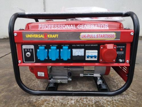 Stroomgroep/generator 9500w 11,9kva nieuw gratis Levering, Doe-het-zelf en Bouw, Aggregaten, Nieuw, Benzine, 10 tot 30 kVA, Elektrisch startend