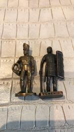 Prussien + Romain 2 figurines métal kinder vintage, Comme neuf, Figurines