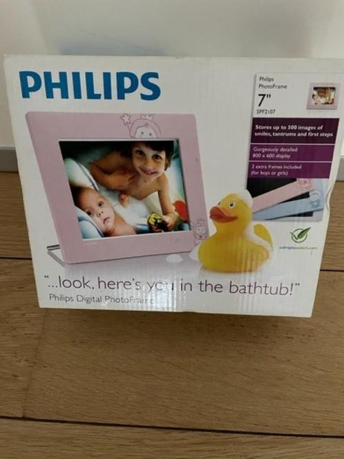 Philips Digitaal Fotokader, Audio, Tv en Foto, Foto | Digitale fotokaders, Nieuw, Kleiner dan 8 inch, Minder dan 1 GB, Accu, Ophalen