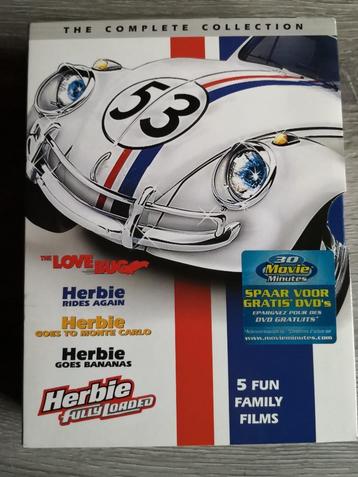 5 disc film dvd box the herbie collection  beschikbaar voor biedingen