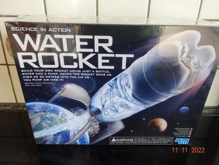 4M Science In Action - Waterraket**NIEUW**IN VERPAKKING**, Kinderen en Baby's, Speelgoed | Educatief en Creatief, Nieuw, Ophalen of Verzenden