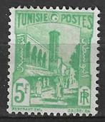 Tunesie 1945/1949 - Yvert 288B - Halfaouine Moskee Tunis (ZG, Timbres & Monnaies, Timbres | Afrique, Envoi, Non oblitéré, Autres pays