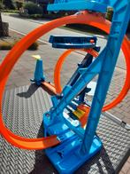 Hot Wheels Racebaan Loopings, Kinderen en Baby's, Speelgoed | Racebanen, Ophalen, Racebaan, Zo goed als nieuw, Zelf te bouwen