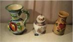 3 Prachtige Keramieke Kruiken en Vazen, Antiek en Kunst, Ophalen of Verzenden