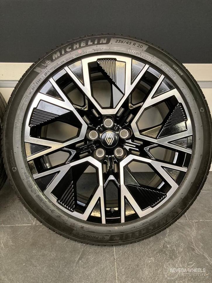 20” originele Renault Austral / Espace 6 velgen + banden, Auto-onderdelen, Banden en Velgen, Banden en Velgen, Zomerbanden, 20 inch