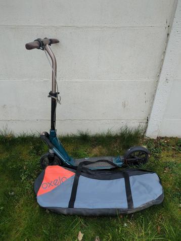 Zeer degelijke step incl hoes Oxelo, ook voor volwassenen, Fietsen en Brommers, Steps, Ophalen, Gebruikt