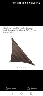 Toile d'ombrage Nesling Coolfit - triangle 90, Jardin & Terrasse, Voiles d'ombrage, Enlèvement, Neuf