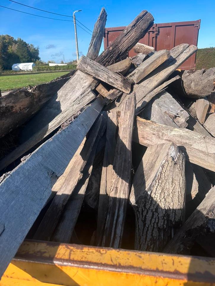 Brandhout zagerijhout, Tuin en Terras, Brandhout, Blokken, Verzenden