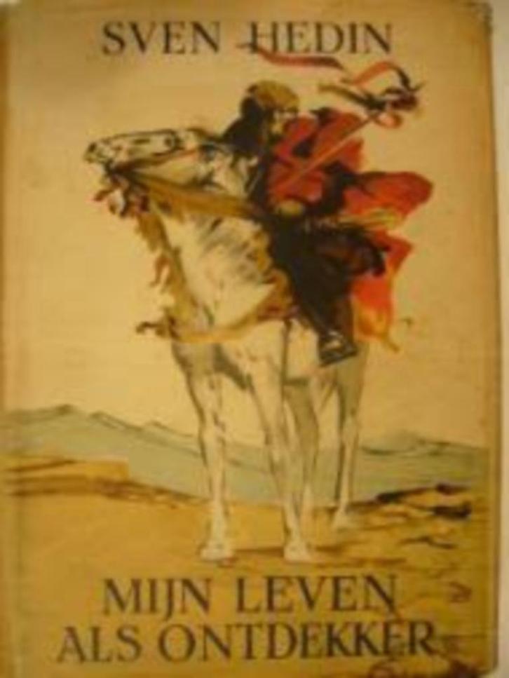 Mijn leven als ontdekker|Sven Hedin|De Zilveren Karveel, Boeken, Biografieën, Zo goed als nieuw, Wetenschap, Ophalen of Verzenden