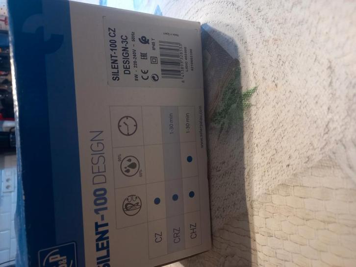 Silent-100 CZ Dising - 3C, Elektronische apparatuur, Afzuigkappen, Nieuw, Inbouw, Wandschouwkap, Ophalen of Verzenden