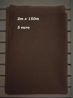 Lap bruine stof, 200 cm of meer, Nieuw, Overige materialen, Ophalen of Verzenden