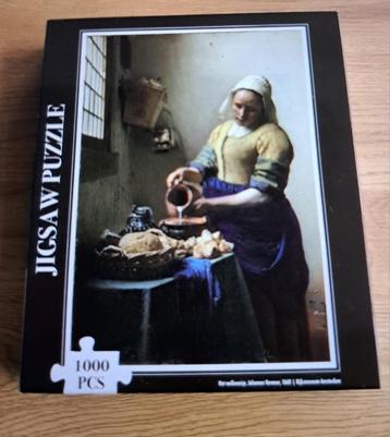 Puzzel Johannes Vermeer 1.000 stukken beschikbaar voor biedingen