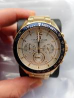 Tommy Hilfiger TH1791121 Herenhorloge 46 mm Goudkleurig, Montre-bracelet, Autres marques, Enlèvement ou Envoi, Acier