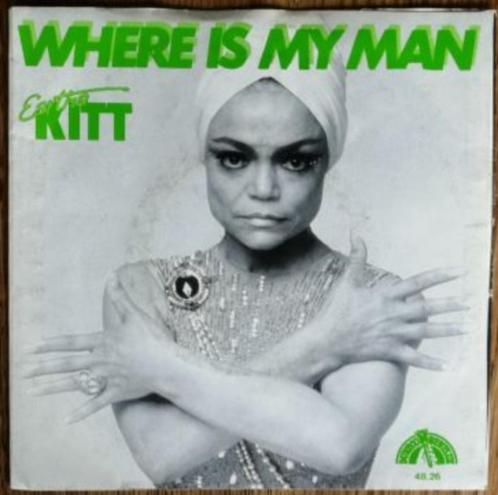 EARTHA KITT – Where is my man / SINGLE – Vinyle, Cd's en Dvd's, Vinyl Singles, Zo goed als nieuw, Single, Dance, 7 inch, Ophalen of Verzenden