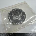Zilver 1 oz Maple Leaf 1993, Postzegels en Munten, Ophalen, Zilver