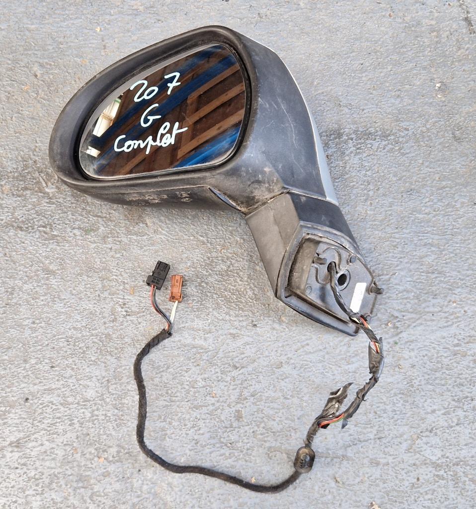 Rétroviseur gauche PEUGEOT 207 2010 COMPLET retro conducteur, Ophalen, Peugeot