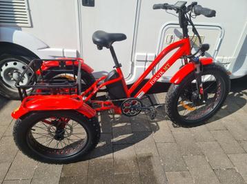 Driewieler elektrische fiets . trike fatbike  beschikbaar voor biedingen