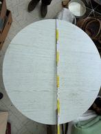 tafel, Huis en Inrichting, Tafels | Eettafels, Ophalen, Gebruikt, 50 tot 100 cm, Rond