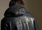 BLOUSON CUIR NOIR SCHOTT AVC CAPUCHE  neuve, Ophalen, Maat 52/54 (L), Zwart, Nieuw