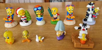 Personnages de Tweety Sylvester Disney, Enlèvement ou Envoi, Utilisé, Statue ou Figurine